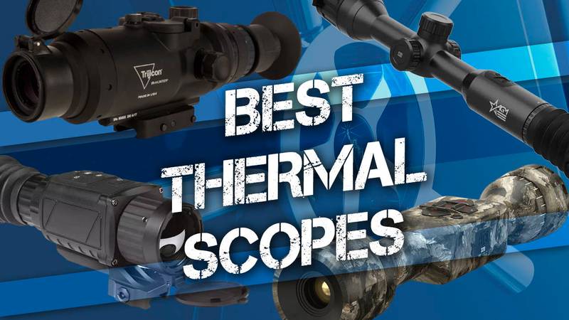 Thermal rifle scope