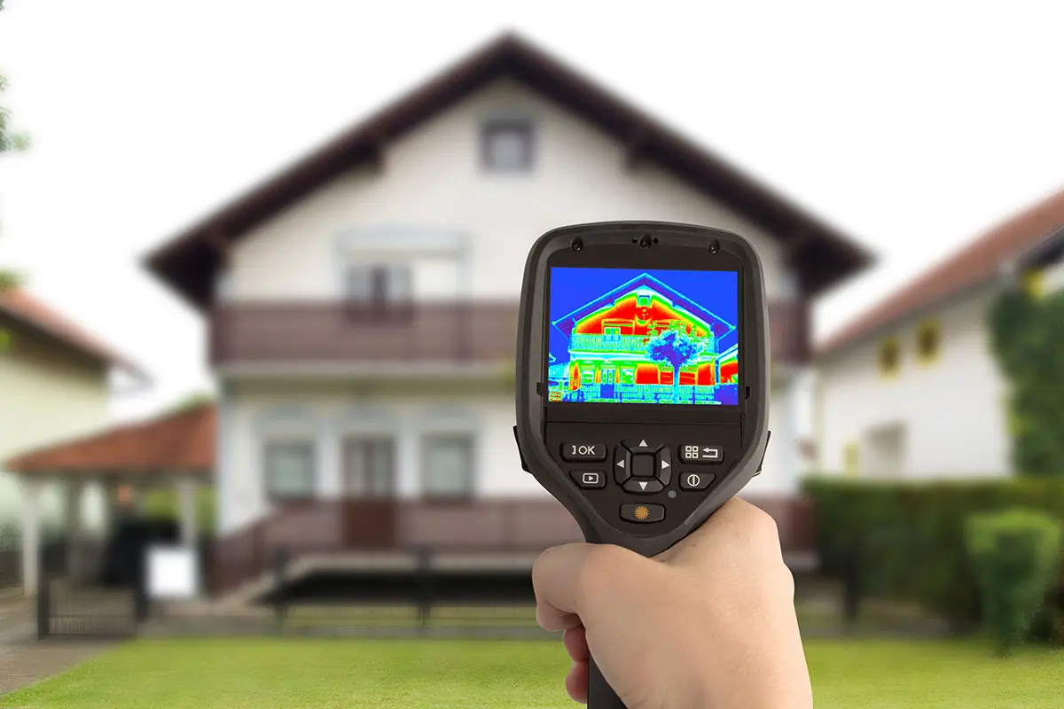 Handheld thermal camera